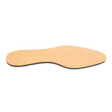 Meermin full grain calf insole, top view showing beige leather surface and contoured shape for Rod, HOK and Negon lasts